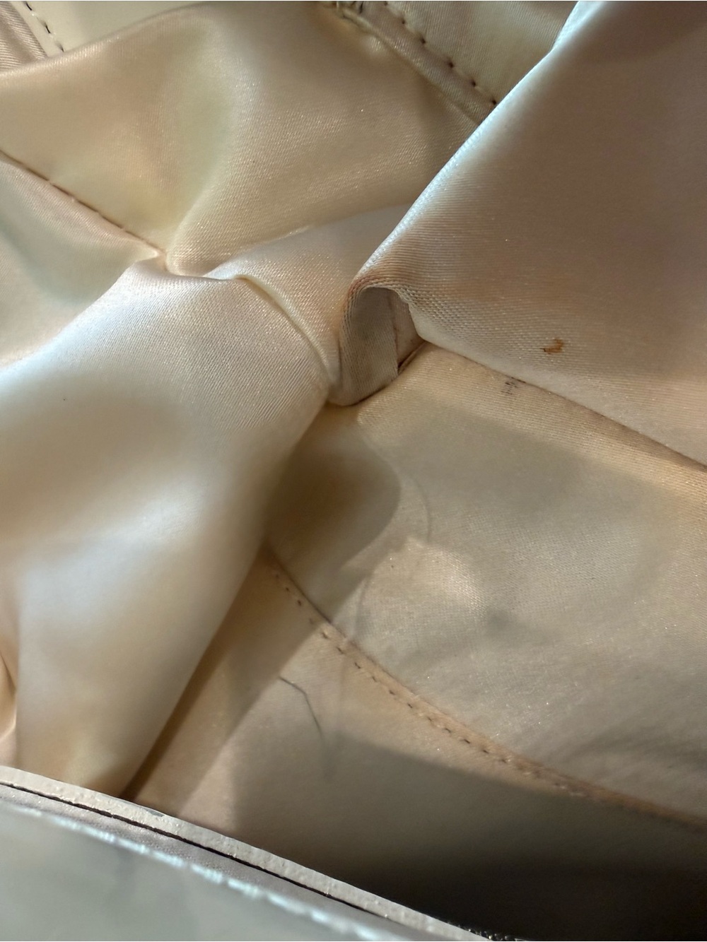 Vintage Gianni Versace Couture White Patent Leather Top Handle Bag Made in Italy - Picture 14 of 16